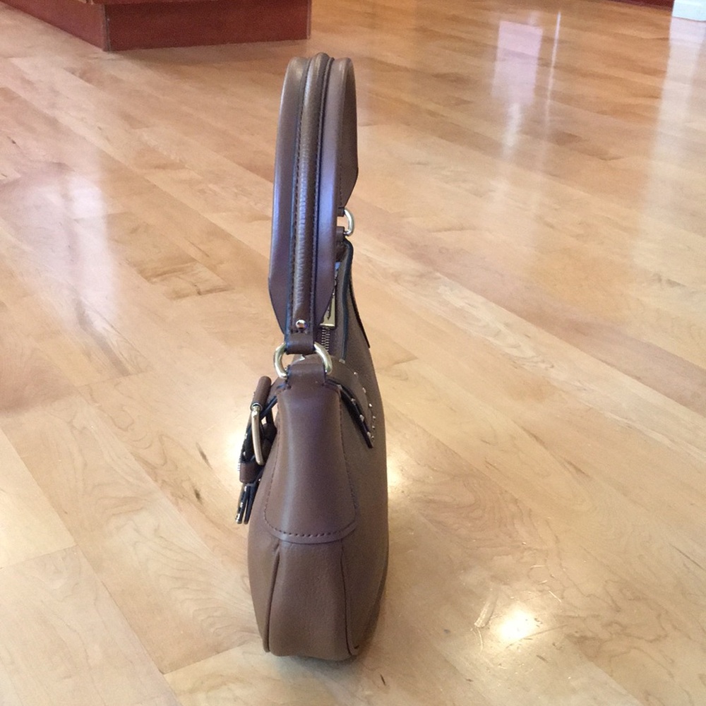 MICHAEL KORS | Pebbled Leather Lillian Shoulder Bag With Crossbody Strap - Picture 4 of 13